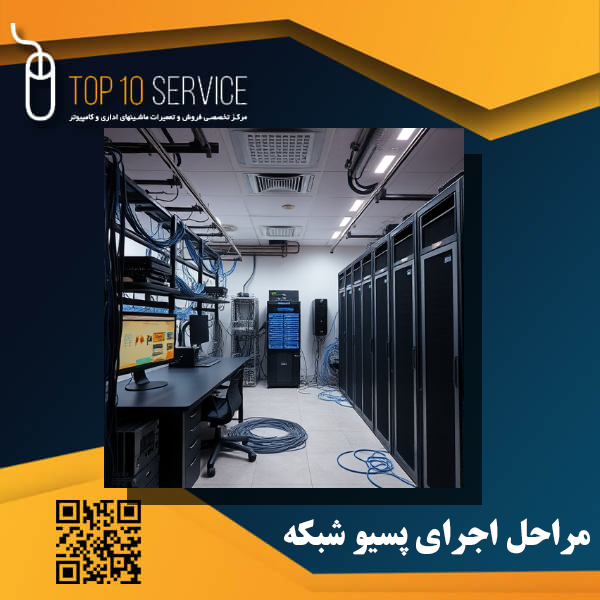 مراحل اجرای پسيو شبکه