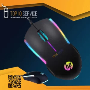 موس باسیم گیمینگ اچ پی HP M160 RGB