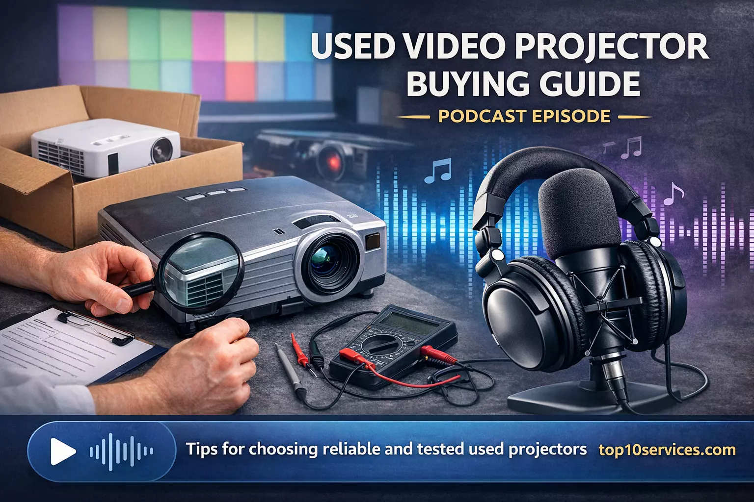 مشاوره خرید ویدیو پروژکتور کارکرده استوک دست دوم