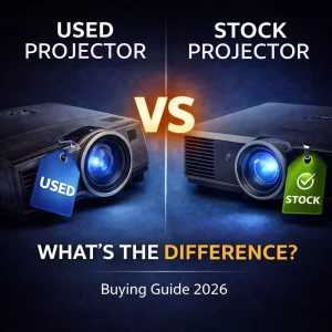 ویدئو پروژکتور دست دوم چیست؟ تفاوت با استوک + نکات مهم خرید